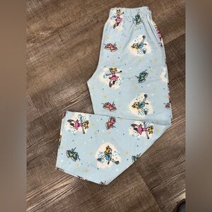 Kids Blue Pajama bottoms made of soft flannel